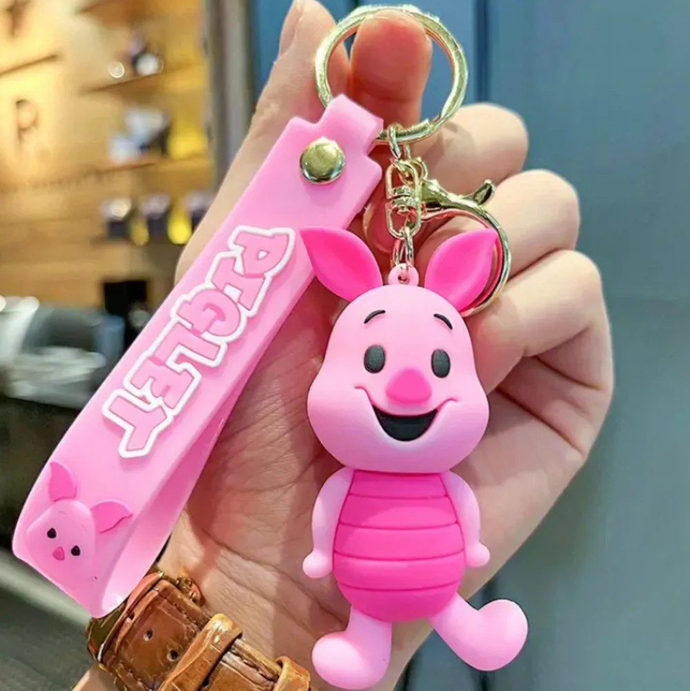 🆕LAST 1🎉DISNEY'S OFFICIALLY LICENCED PIGLET 3D KEYCHAIN
